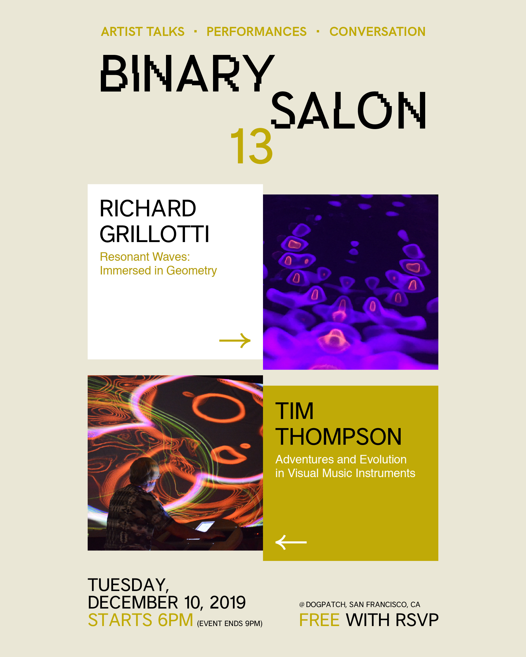 Binary Salon 13, San Francisco
