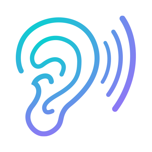 Hear icon