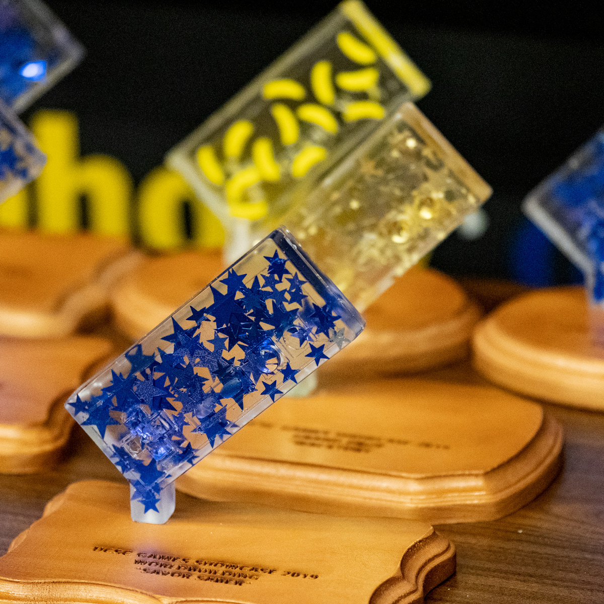 The UCSC Games Showcase set of awards